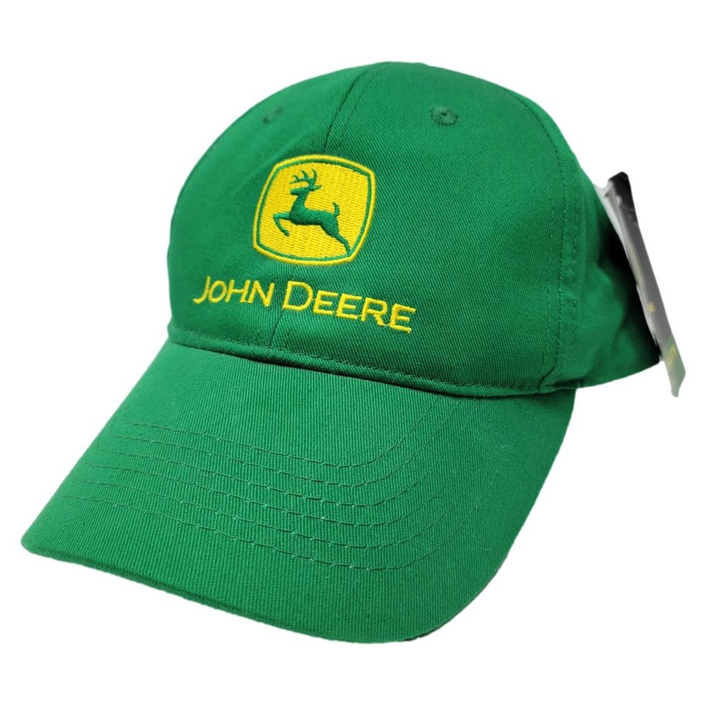 John Deere Tractor Hat - Slouch Baseball Dad Cap K-Products‎ Snapback Farm - NEW